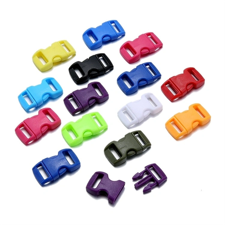 Fashion Colorful Plastic Adjustable Quick Breakaway Side Release Safety Plastic Buckle