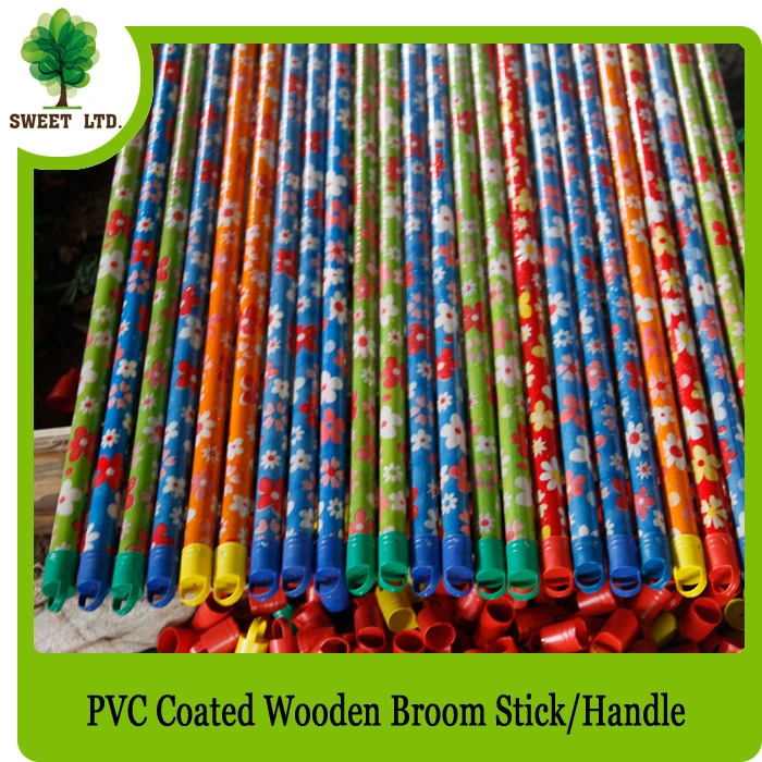 Broom&Dustpan Set Wooden Broom Stick Mop Stick Broom Handle for Plastic Broom Floor Cleaning