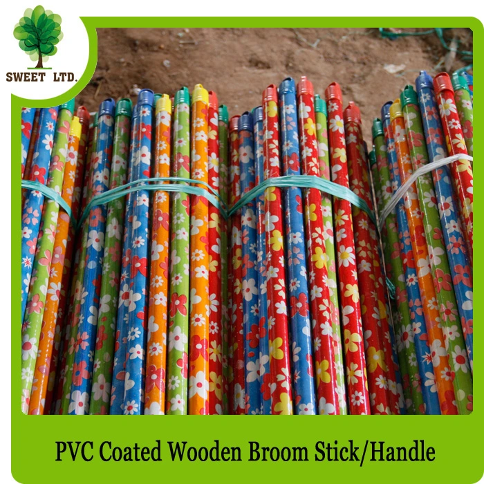 Broom&Dustpan Set Wooden Broom Stick Mop Stick Broom Handle for Plastic Broom Floor Cleaning