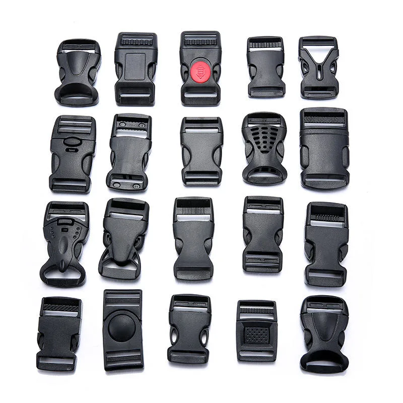 Tactical Vest Belt Quick Cam Lock Cycling Climbing Backpack Double Adjustable Plastic Side Release Clasp Buckle Clip Buckle
