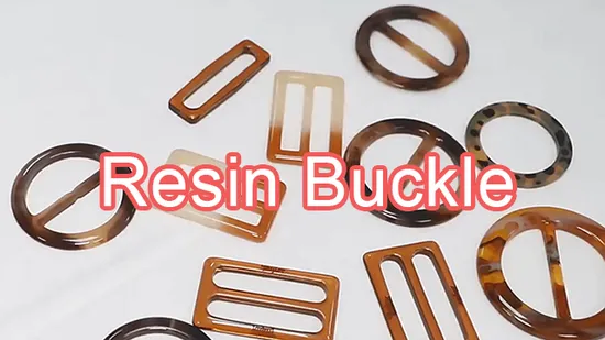 Custom Rectangle Round Bikini Swimwear Resin Plastic Belt Buckle 
