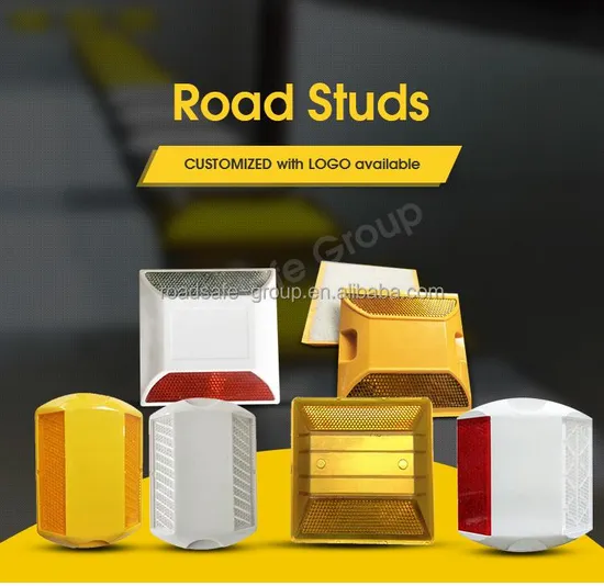 Traffic Safety ABS Reflective Driveway Raised Pavement Marker Plastic Road Stud 