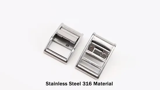 Heavy Duty Tie Down Mini Black Zinc Plated Alloy 25mm Cargo Lashing Metal Cam Lock Belt Buckle 