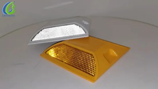 Raised Pavement Markers Reflective Road Marker Yellow Plastic Road Safety Studs 