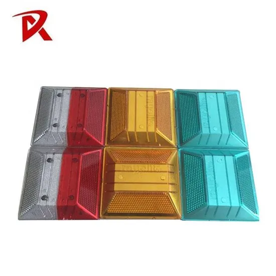 ISO Beijing Roadsafe Safety Road Warning Traffic Driveway Raised Pavement Marker Glass Beads Cat Eye Reflective ABS Plastic Road Studs 