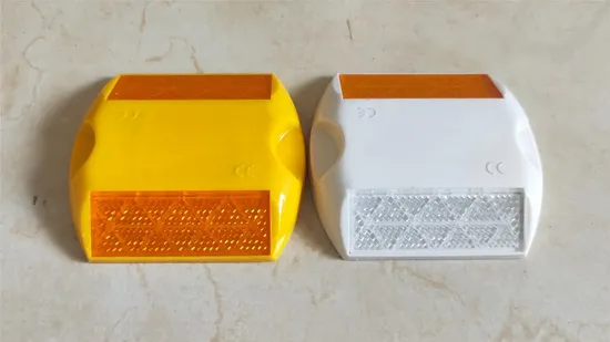 High Reflective ABS Plastic Road Stud with More Than 25 Tons Compressive Strength 