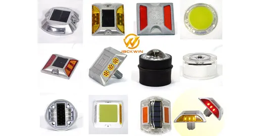 Jackwin Heavy Duty Reflective Aluminum Plastic Solar Road Stud IP68 Waterproof