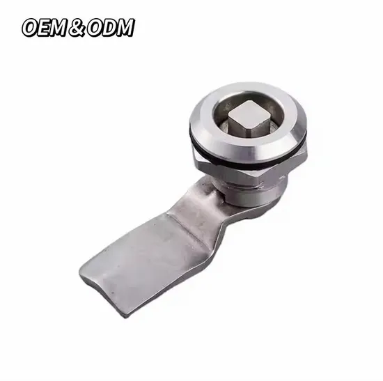 Industrial Machine Electric Lock 304 Quarter Turn Cam Lock Double Bit 3mm Stainless Steel Lock 