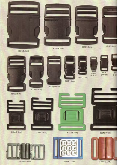Backpack Adjustable Plastic Quick Side Release Buckle
