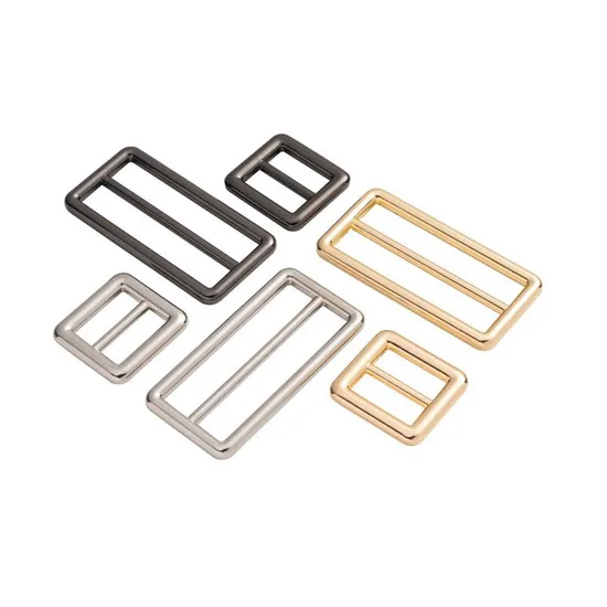 Metal Adjustable Slider Buckle for Purse Bag Hardware 