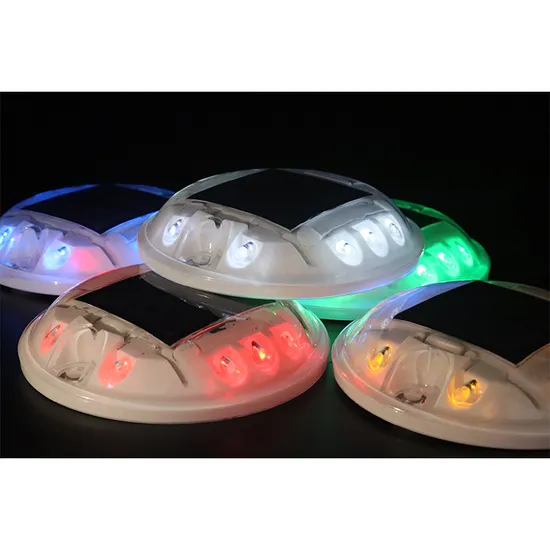 Cat Eye PC (Plastic) LED Solar Deck Reflector Flash Road Studs 