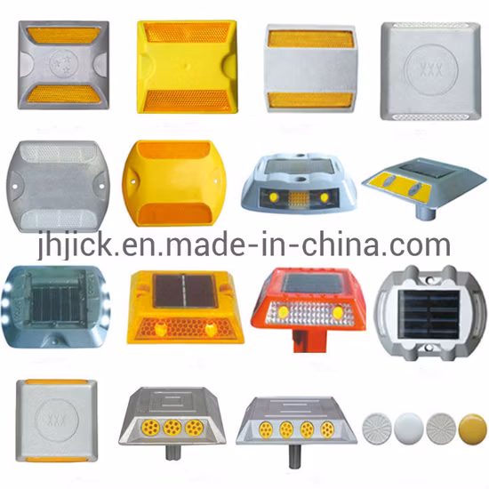 Highway Solar High Visibility LED Cat Eyes Plastic Road Stud Reflector
