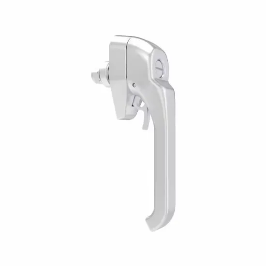 L Type Door Handle 316 Stainless Steel with Padlock Cabinet Quarter Turn Lock 