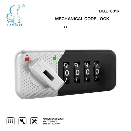 Cabinet Door Lock Turn Tongue Mailbox Password Lock Digital Mechanical Lock 