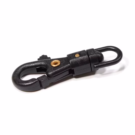Plastic Lobster Clasp 12mm Open Ring Swivel Plastic Lobster Clasp Snap Keychain Hook