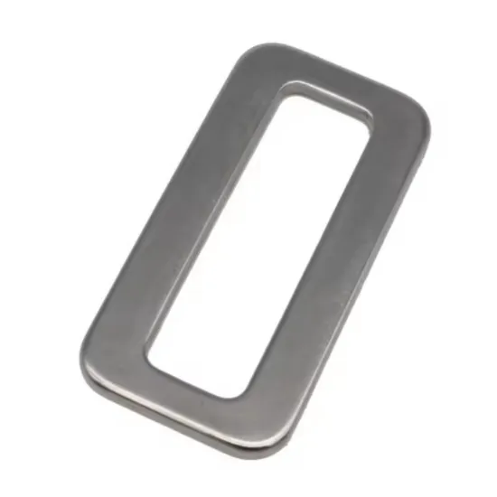 OEM Stainless Steel Tri Glide Buckle Slide Adjustment Buckle for Safety Belt/Webbing/Safety Harnesses 