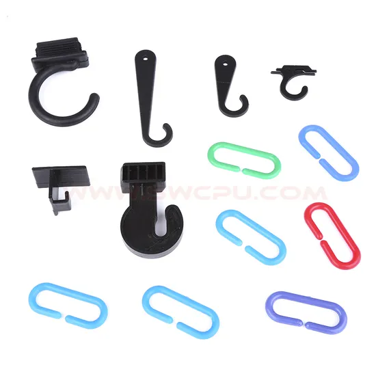 Customized Rustproof and Waterproof Nylon Plastic Clips and Snap Hooks 