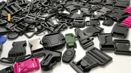 Wholesale Side Release Buckle Swivel Hook Adjuster D Ring Pet Collar Hardware 