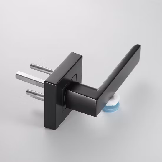 Aluminium Modern Commercial Stainless Steel Glass Interior Lever Luxury Furniture Pull Safe Mortise Plastic Door Knob Lock Handle