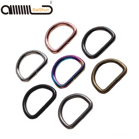 Factory Handbag Hardware Accessories Zinc Alloy Slider Metal Tri Glide Square Adjustable Buckle for Bags Parts 
