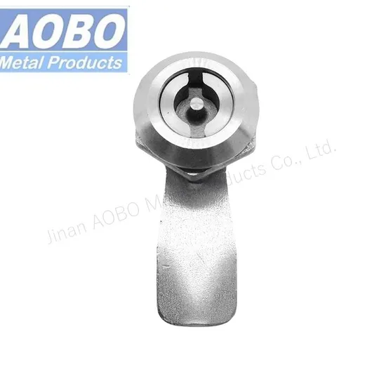 Aobo Stainless Steel Casting Door Latch Security Precision Investment Casting Door Lock Quarter Turn 