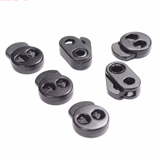 Factory Price Directly Provide Design Nylon Cord Lock Shoe Stopper Plastic Spring Cord Lock