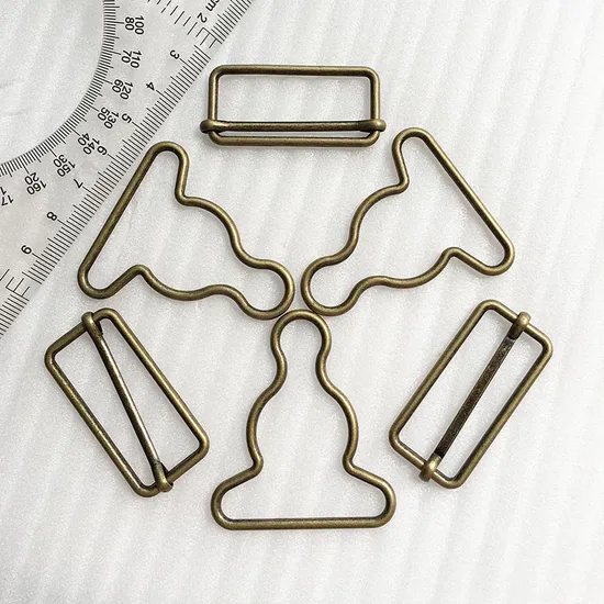 Custom Slider Metal Suspender Adjustable Replacement Buckles for Loose
