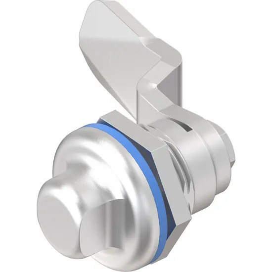 Emka Quarter Turn Hygiene Lock Latch with Sw13 Insert Stainless Steel AISI 316L Cam Lock for Food Medical Hygiene Applications 